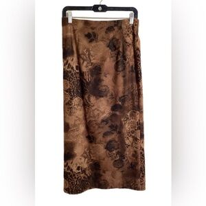 Jaclyn Smith Vintage Y2K Whimsigoth Floral Maxi 10 S/M
